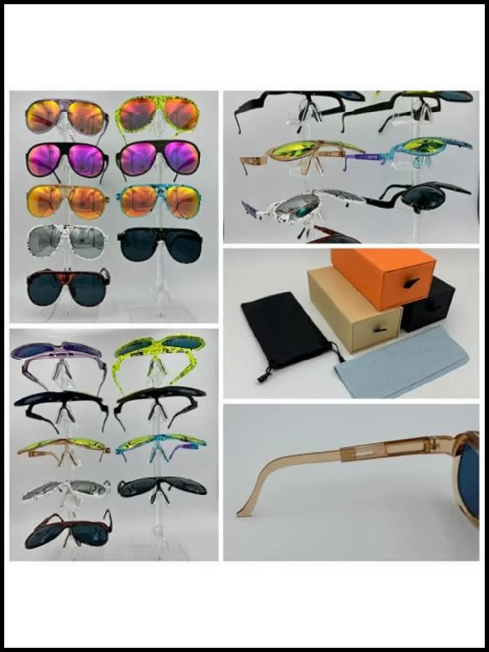 Retro Flip Up Aviator Sunglasses Unisex Sports Lightweight Trendy UV400